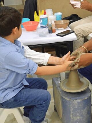 Pottery for kids for party