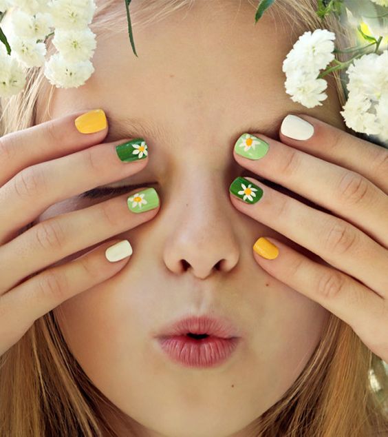 Nail Art kids for party