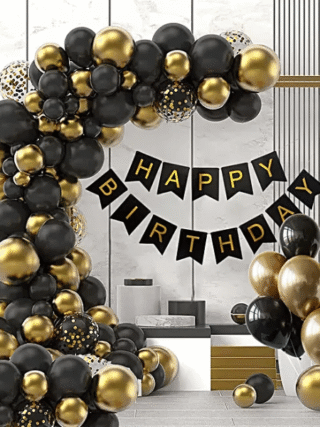 Amazing Birthday Neon Light Ring Decoration