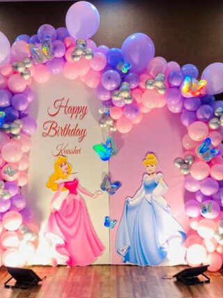 Princess Theme Birthday Decoration