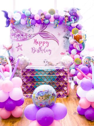 Mermaid's Birthday Decoraton
