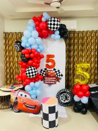 Racing Car Birthday Decoration